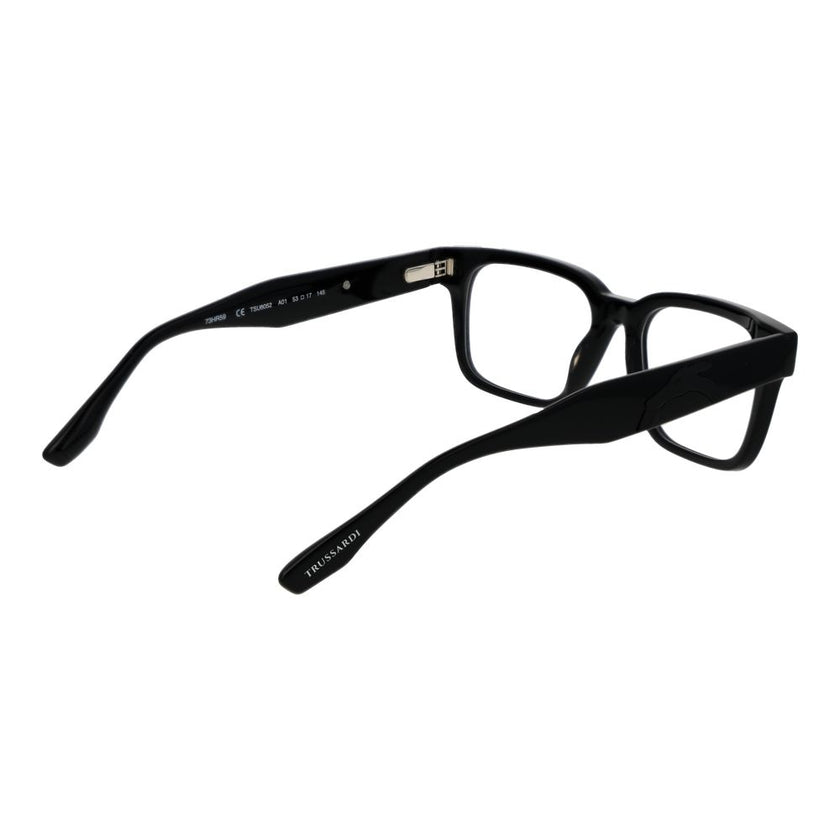 Trussardi Schwarze Brille aus Acetat (Gestell)