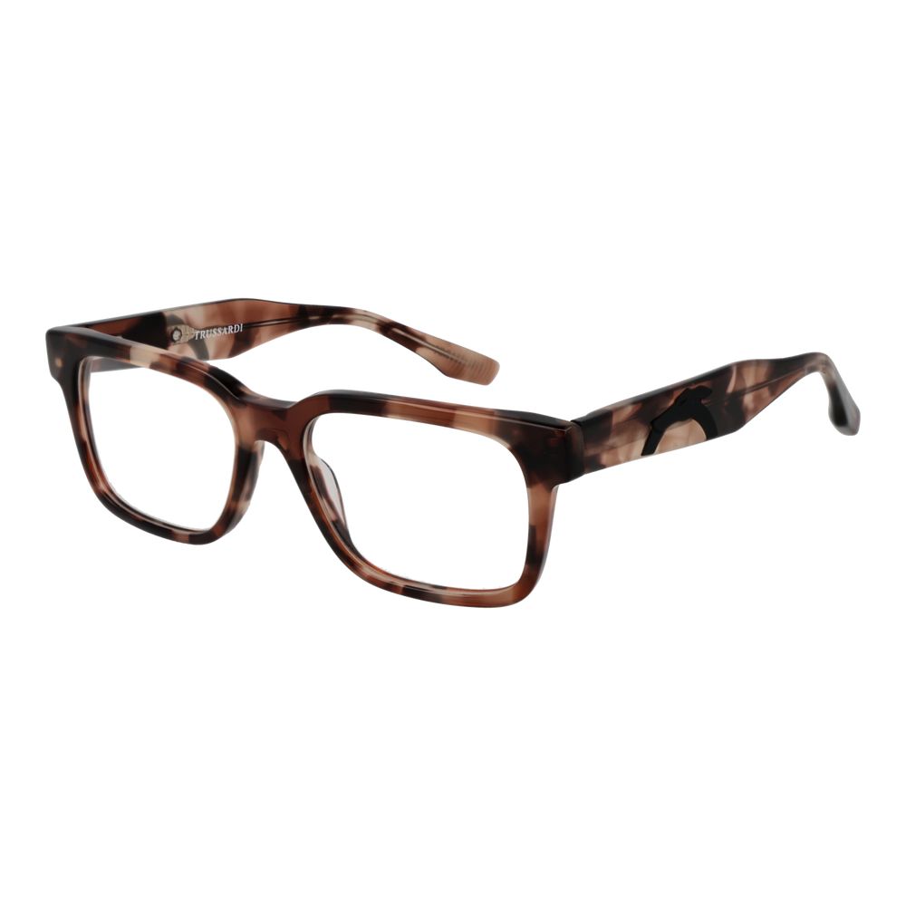 Trussardi Braune Brille aus Acetat (Gestell)