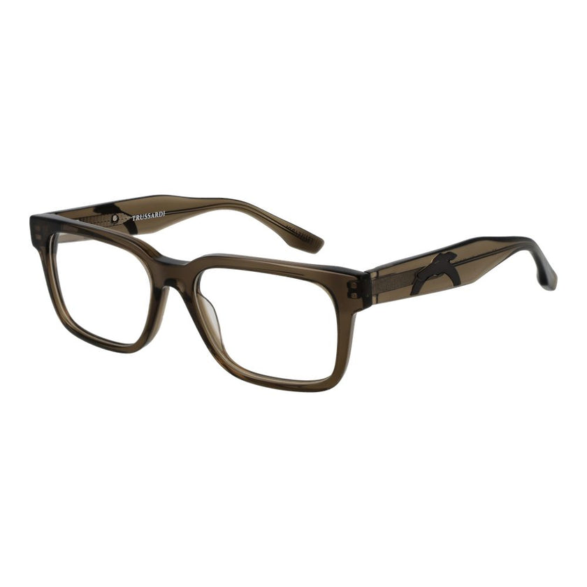 Trussardi Braune Acetatbrille (Gestell)