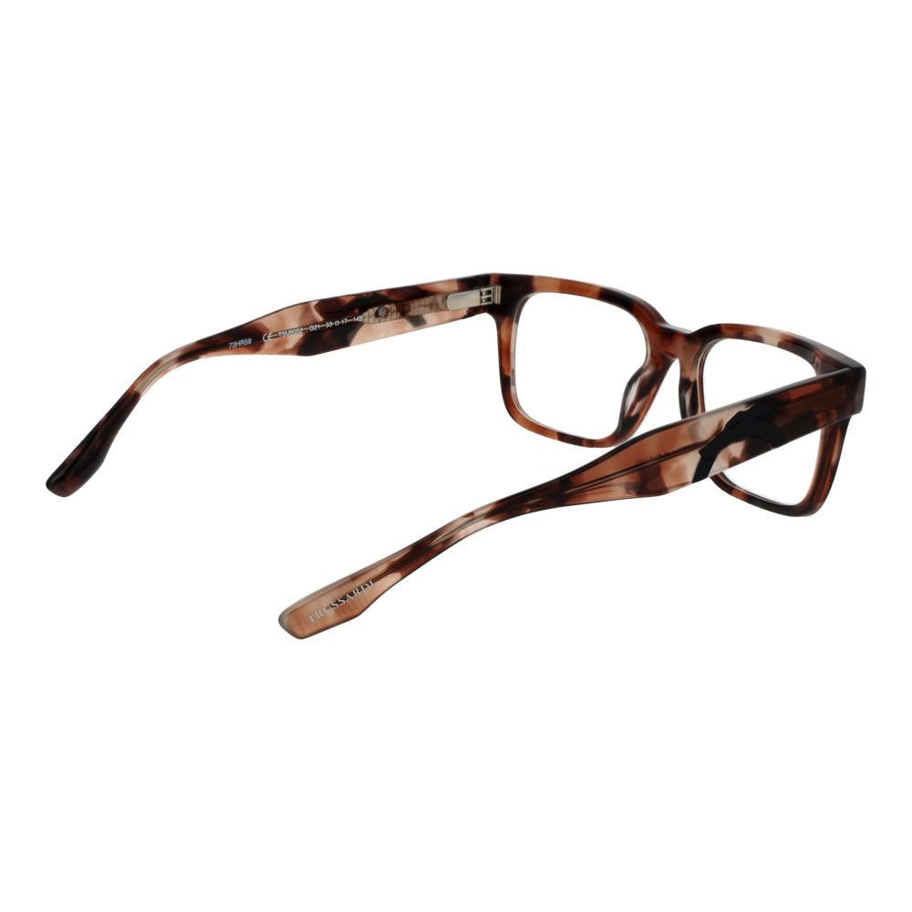 Trussardi Braune Brille aus Acetat (Gestell)