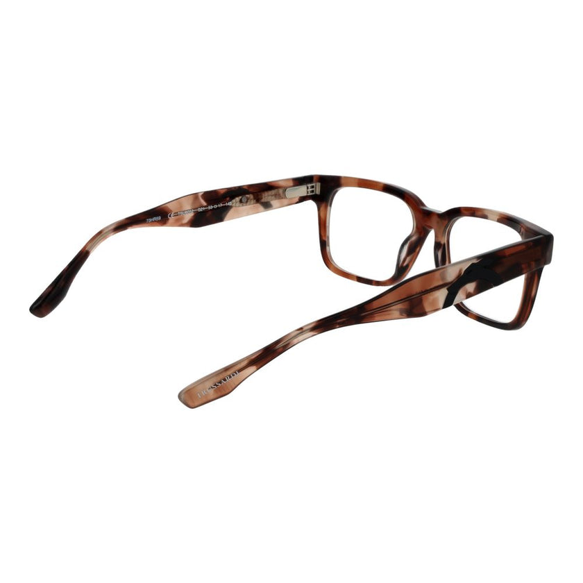 Trussardi Braune Brille aus Acetat (Gestell)