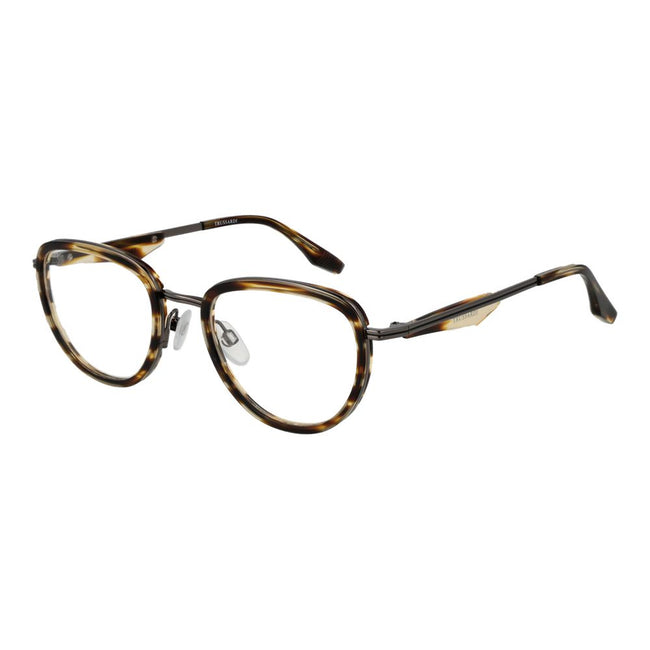 Trussardi Braune Brille aus Metall und Kunststoff (Gestell)