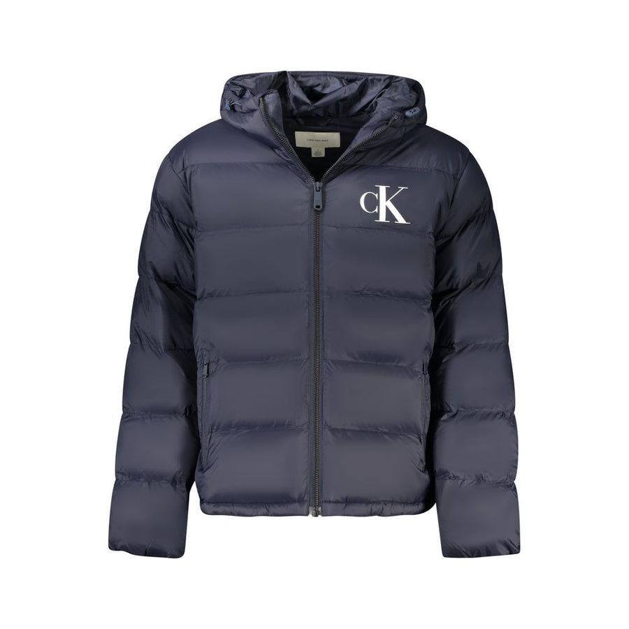 Calvin Klein men's polyamide jacket in blue