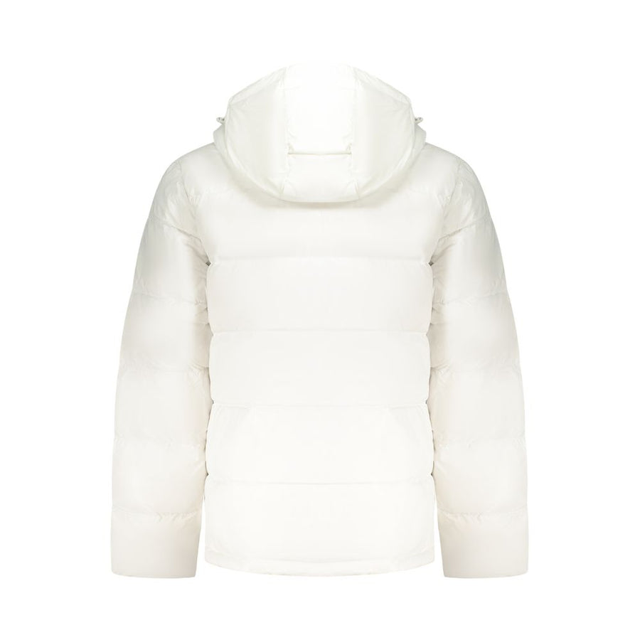 Calvin Klein White Polyamide Jackets & Coats