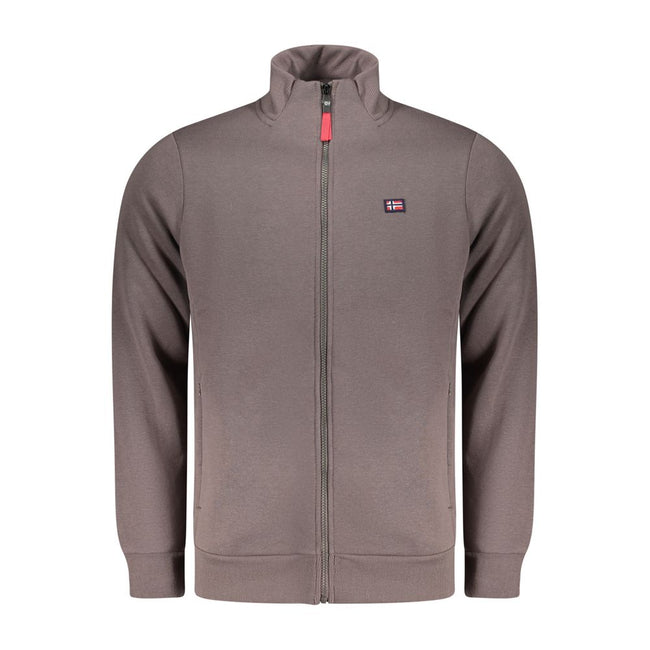 Norway 1963 Marrone Baumwoll-Sweatshirt für Herren
