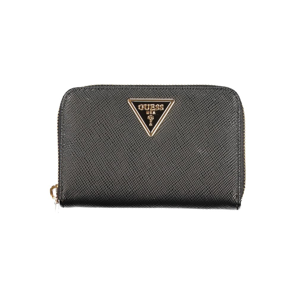 Guess Jeans Black Polyurethane Women's Wallet