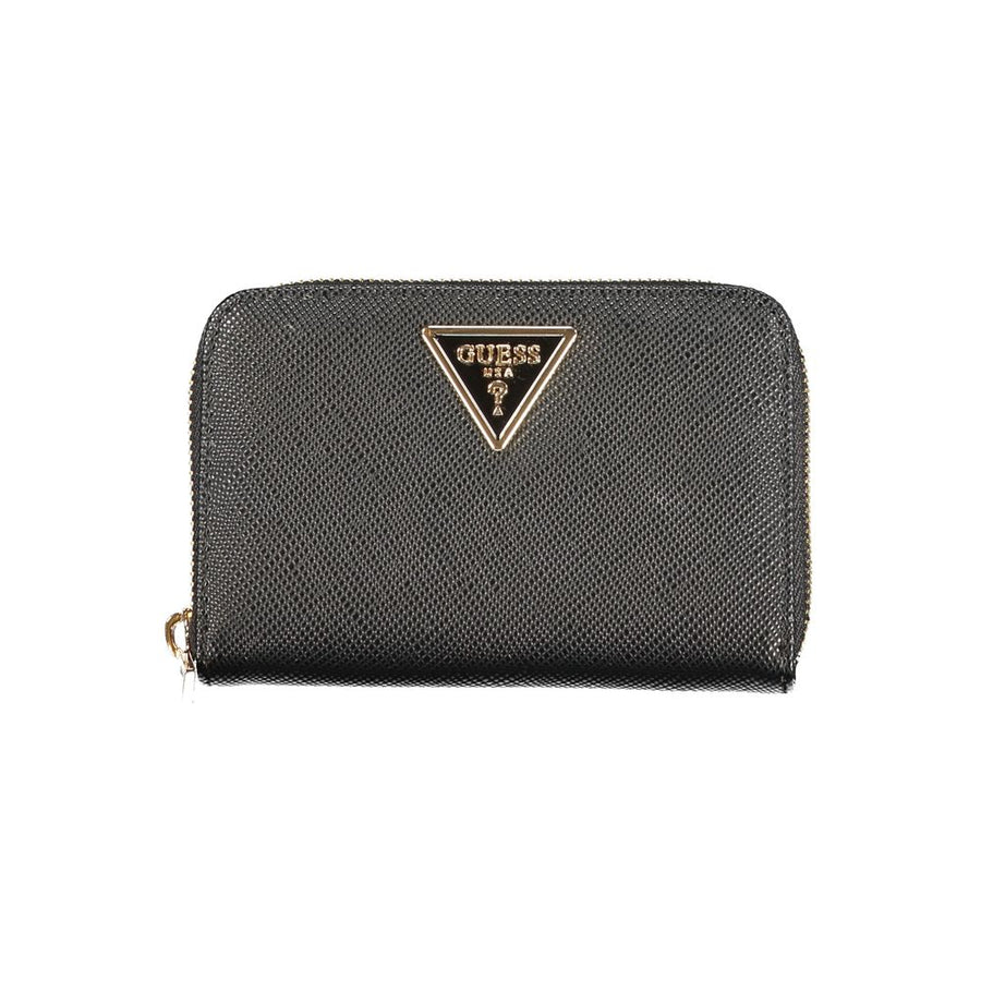 Guess Jeans Black Polyurethane Women's Wallet