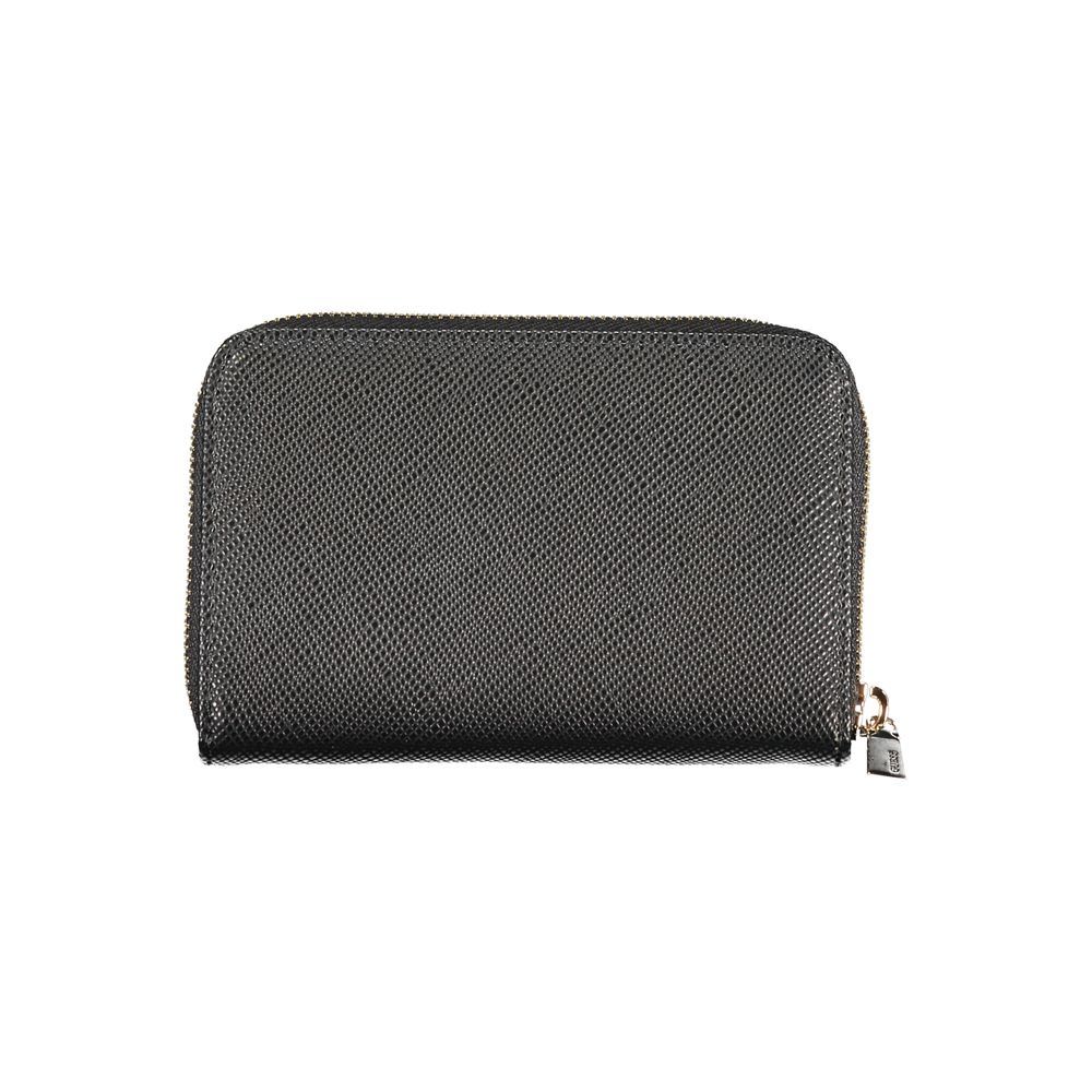 Guess Jeans Black Polyurethane Women's Wallet