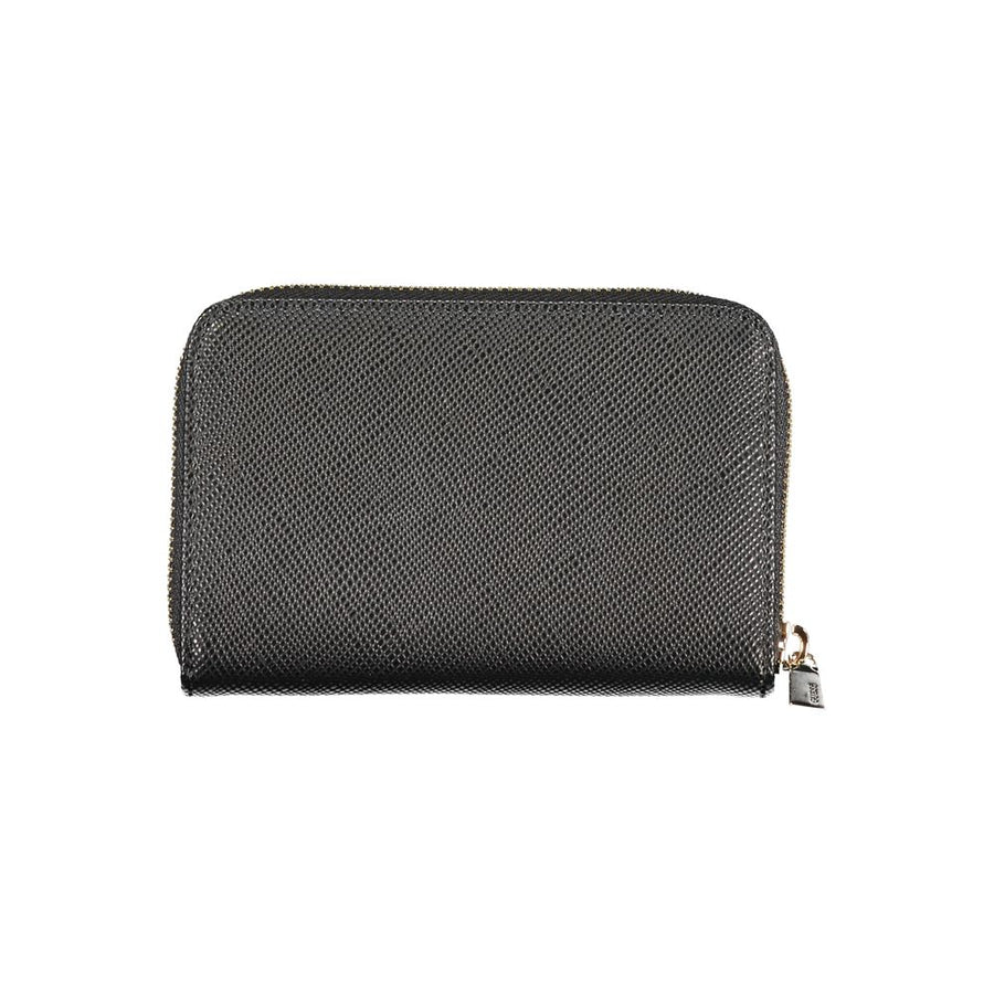 Guess Jeans Black Polyurethane Women's Wallet