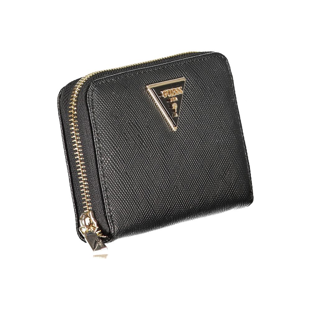 Guess Jeans Black Polyurethane Women's Wallet
