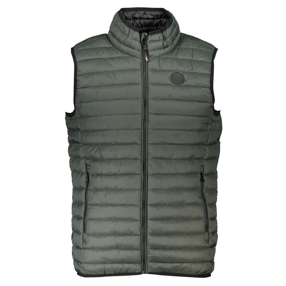 Gianmarco Venturi Green Sleeveless Polyamide Jacket