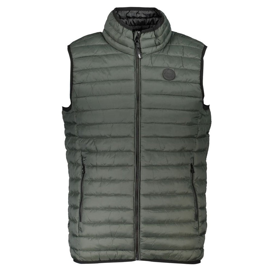 Gianmarco Venturi Green Sleeveless Polyamide Jacket