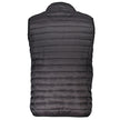 Gianmarco Venturi Schwarze ärmellose Jacke aus Polyamid