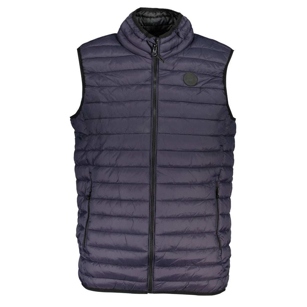 Gianmarco Venturi Sleeveless Polyamide Jacket in Blue