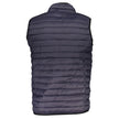 Gianmarco Venturi Ärmellose Jacke aus Polyamid in Blau