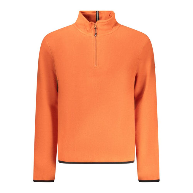 Norway 1963 Orangefarbener Polyester-Sweatshirt