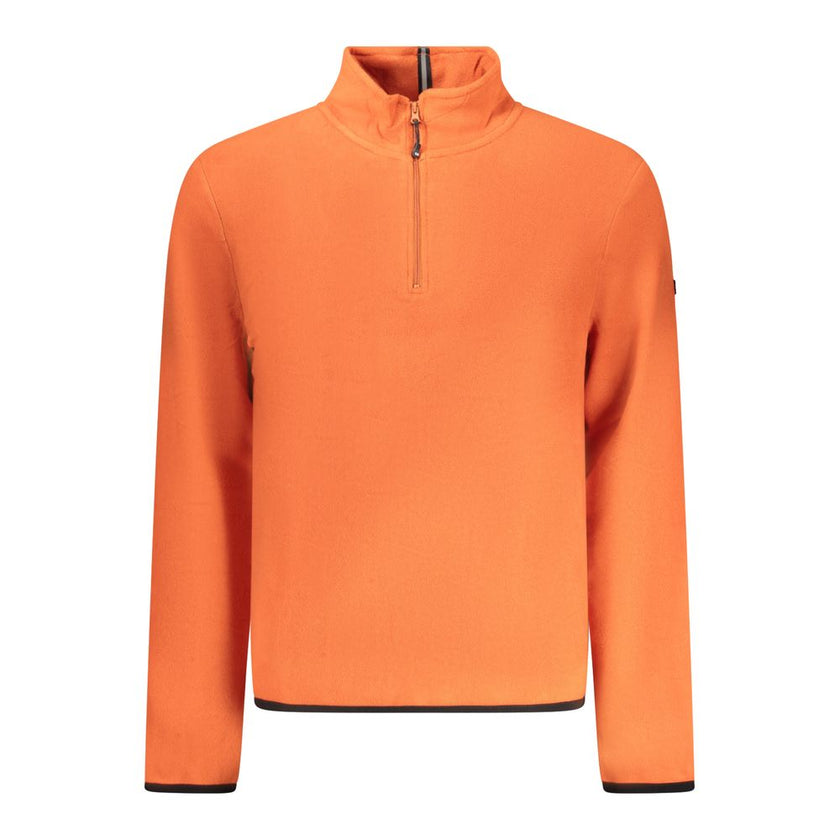 Norway 1963 Orangefarbener Polyester-Sweatshirt