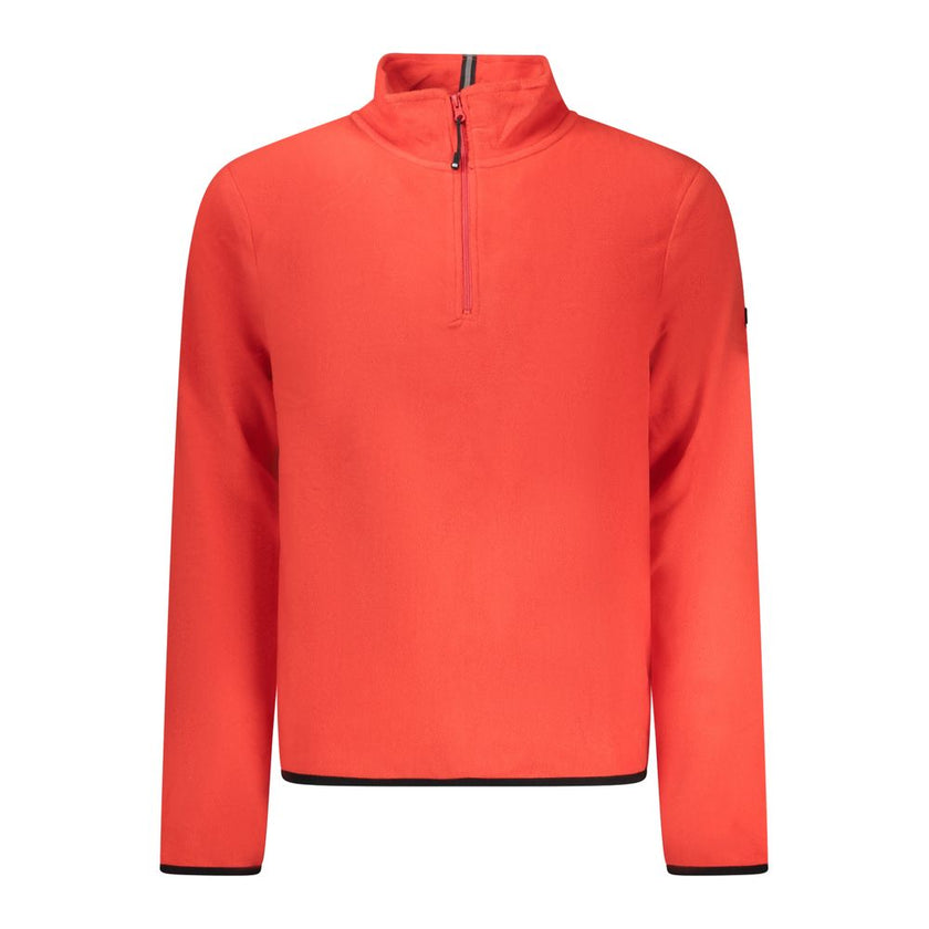 Norway 1963 Rotes Herren-Sweatshirt aus Polyester