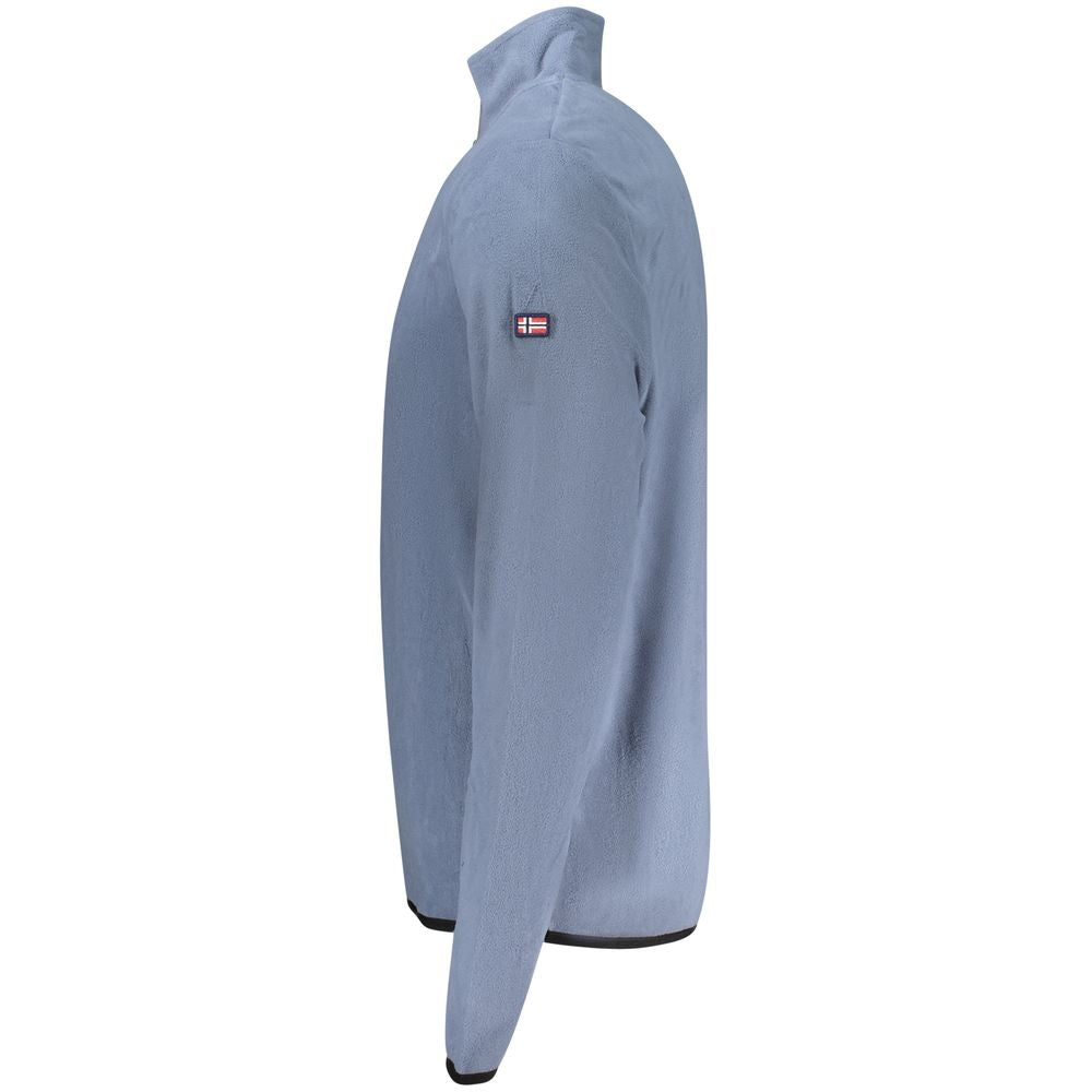 Norway 1963 Blaues Herren-Sweatshirt aus Polyester