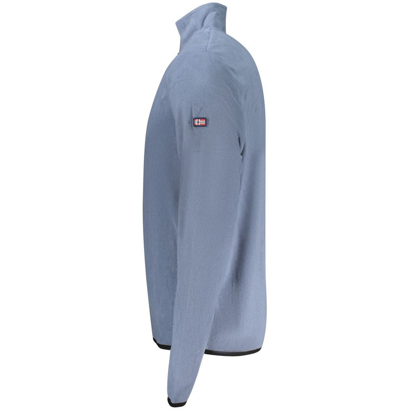 Norway 1963 Blaues Herren-Sweatshirt aus Polyester