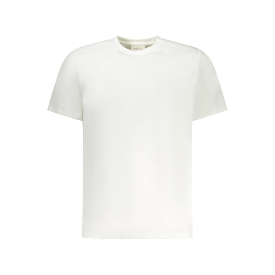 Calvin Klein Men's White Cotton T-Shirt