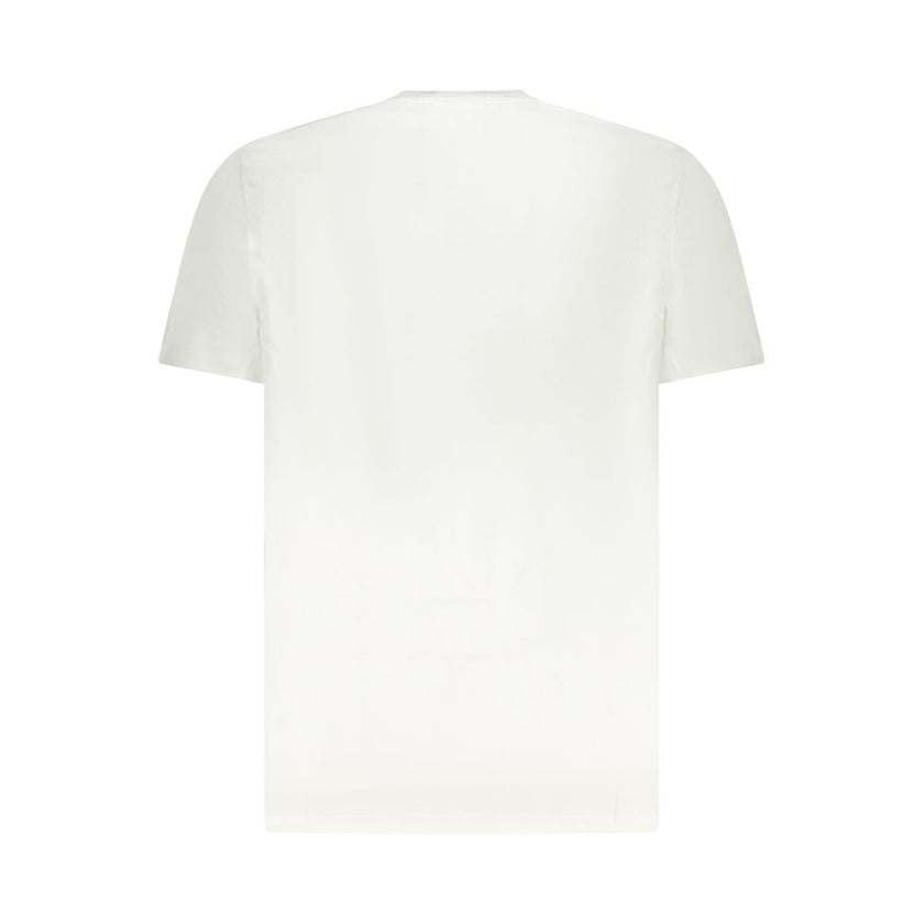 Calvin Klein Bianco Baumwoll-T-Shirt für Herren