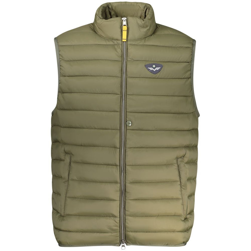 Armata Di Mare Verde Poliammide Herrenjacke