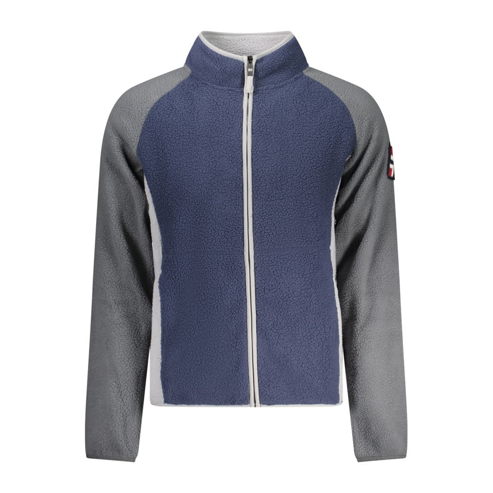 Norway 1963 Blaues Herren-Sweatshirt aus Polyester