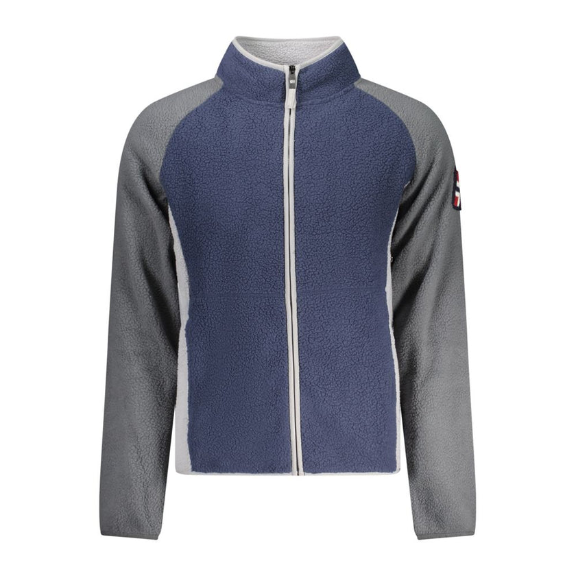 Norway 1963 Blaues Herren-Sweatshirt aus Polyester
