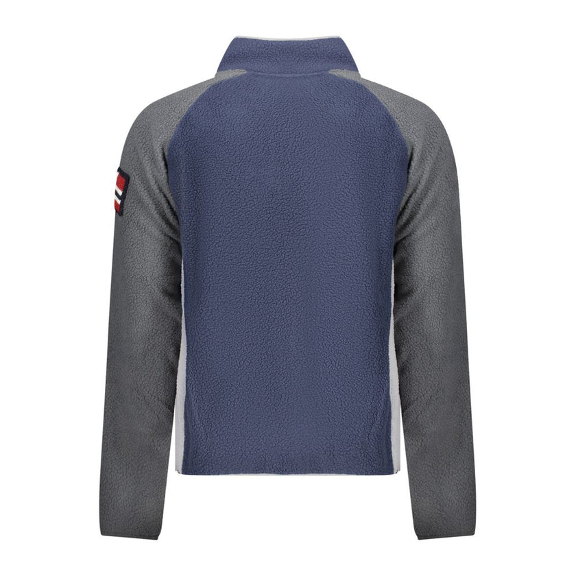 Norway 1963 Blaues Herren-Sweatshirt aus Polyester