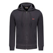 Rifle Blaues Herren-Kapuzensweatshirt aus Baumwolle