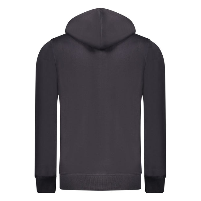 Rifle Blaues Herren-Kapuzensweatshirt aus Baumwolle