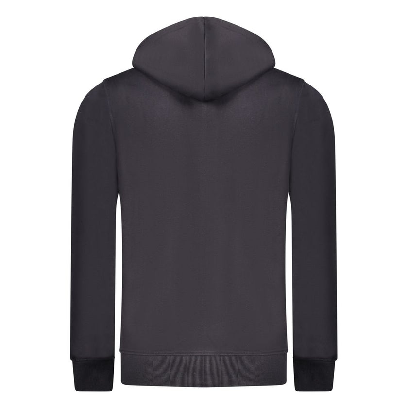 Rifle Blaues Herren-Kapuzensweatshirt aus Baumwolle