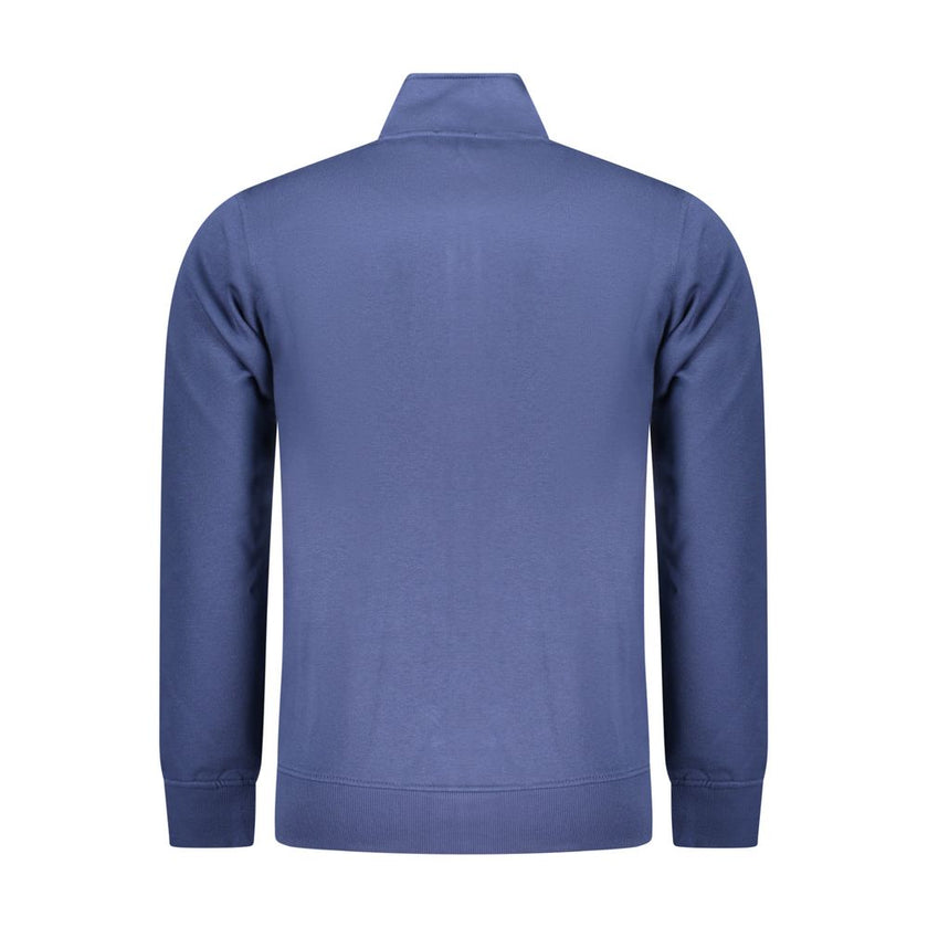 Rifle Blauer Baumwoll-Sweatshirt für Herren