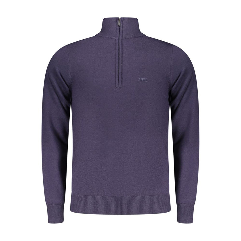 Rifle Herrenpullover aus Polyester, Blau