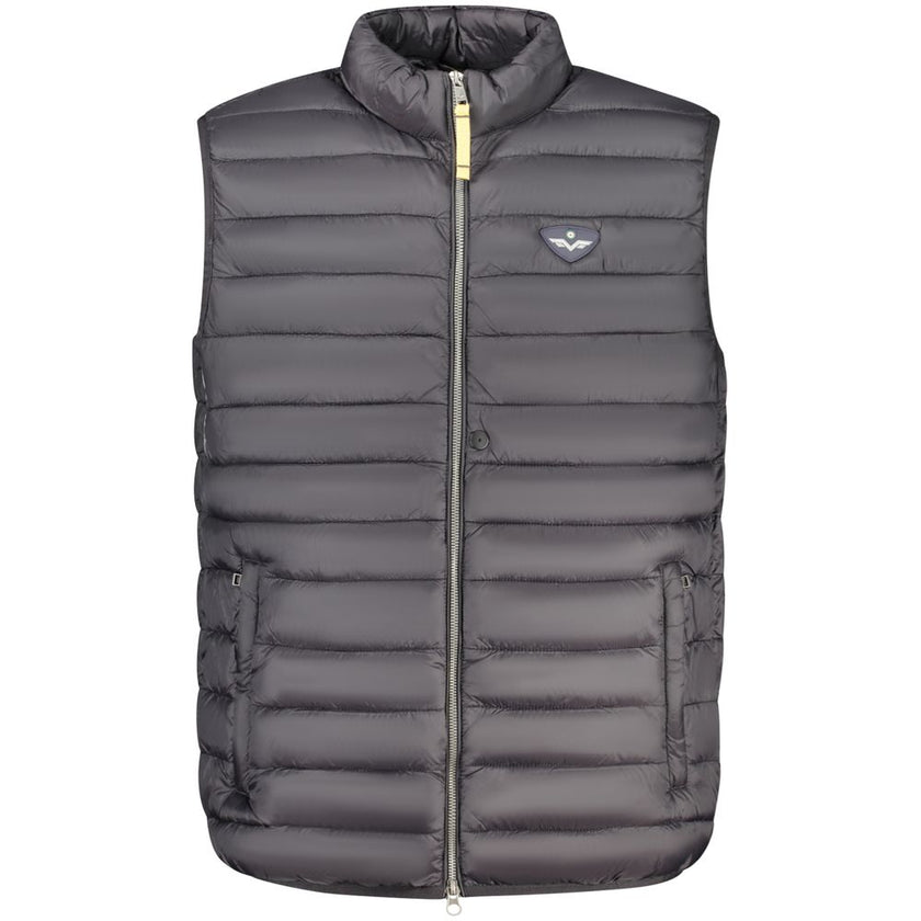 Armata Di Mare Schwarze Herrenjacke aus Polyamid