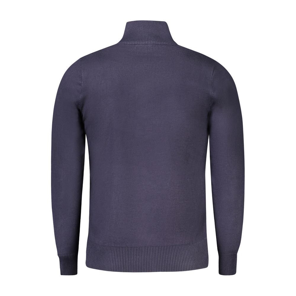 Coveri Moving Blauer Sweatshirt aus Nylon