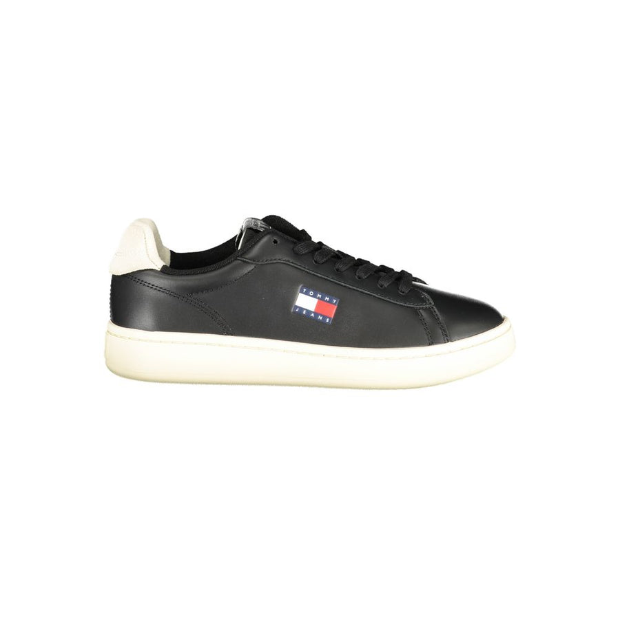 Tommy Hilfiger Women's Black Polyurethane Sneaker