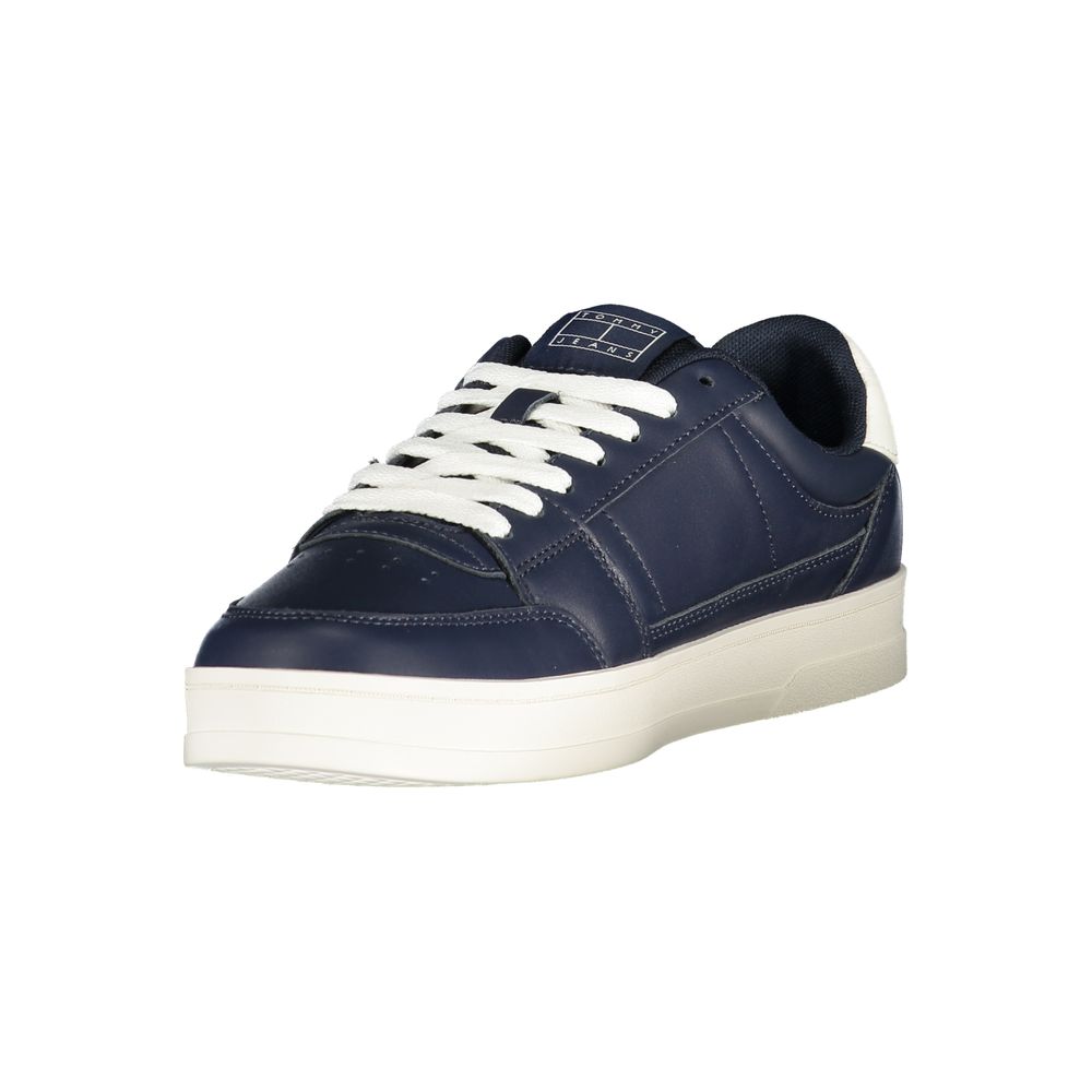 Tommy Hilfiger Blue Polyester Sneakers