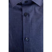Baldinini Trend Blue Denim Shirt