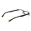 Spy Schwarze Kunststoffbrille (Fassung)