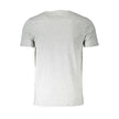 Aeronautica Militare Grigio Baumwoll-T-Shirt für Herren