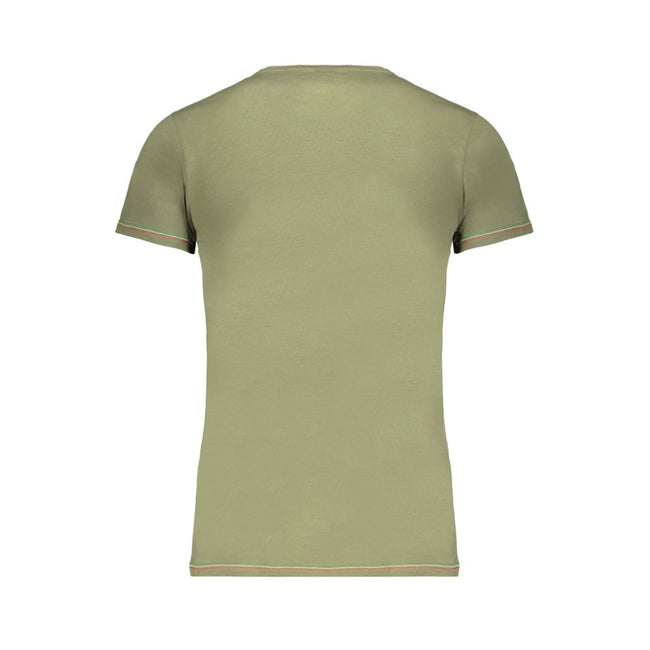 Aeronautica Militare Verde Baumwoll-T-Shirt für Herren