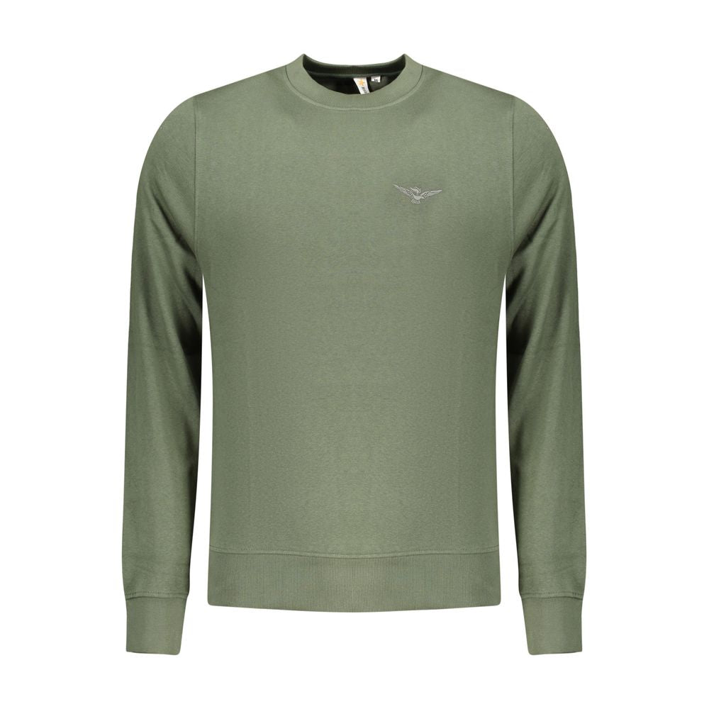 Accademia Militare Verde Baumwoll-Sweatshirt für Herren