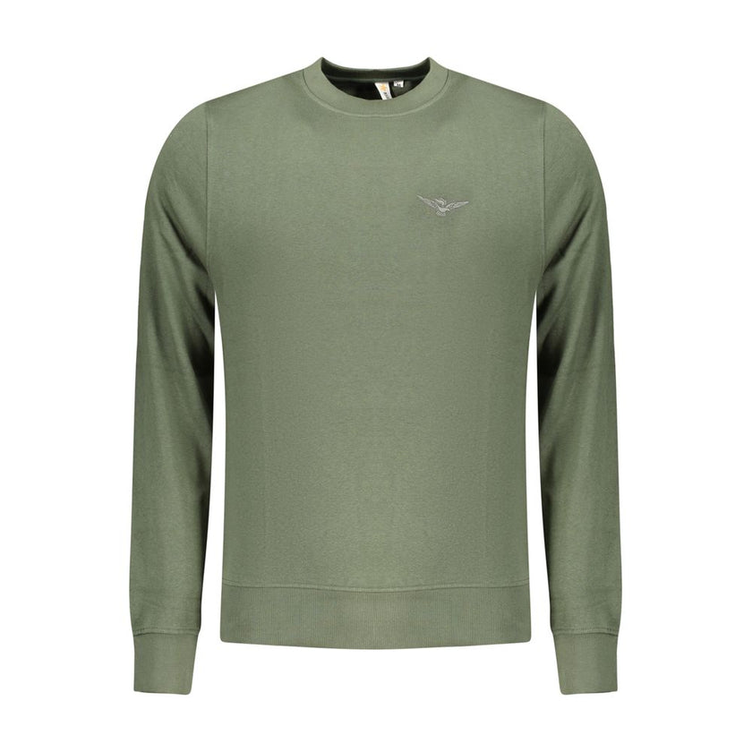 Accademia Militare Verde Baumwoll-Sweatshirt für Herren