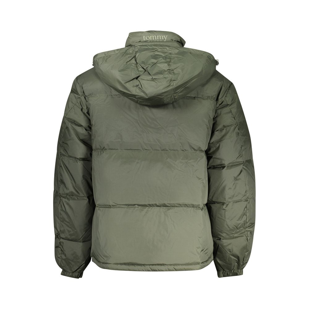 Men's Tommy Hilfiger jacket in green polyester