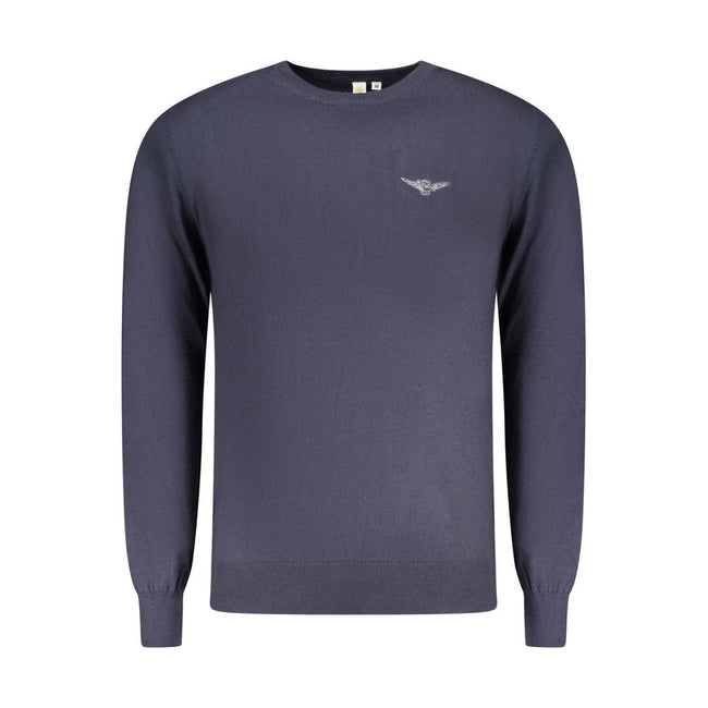 Accademia Militare Blauer Baumwollpullover für Herren