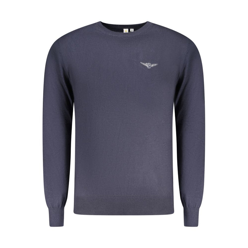 Accademia Militare Blauer Baumwollpullover für Herren