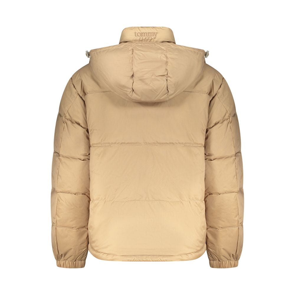 Tommy Hilfiger Beige Polyester Jackets & Coats