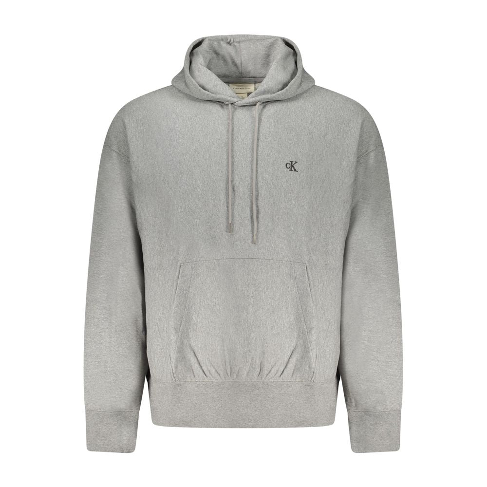Calvin Klein Men's Grey Cotton Sweatshirt